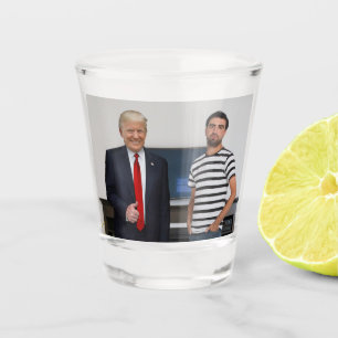 Verre A Shot Vous avez rencontré le Président Donald Trump A