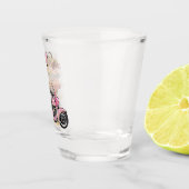 Verre A Shot Vous Rock Mon Monde | Sublimation de motocyclette  (Droite)