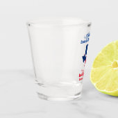 Verre A Shot Voyage de week-end pour enterrement de vie de garç (Gauche)