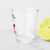 Verre A Shot Voyage de week-end pour enterrement de vie de garç (Droite)