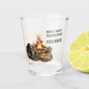 Verre A Shot Voyage en cabane aventure enterrement de vie de ga