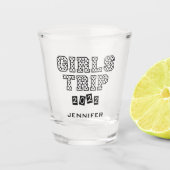 Verre A Shot Voyage Filles 2022 Filles Week-end de vacances Get (Devant)