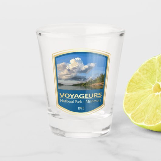 Verre A Shot Voyageurs NP (PF1) (Devant)