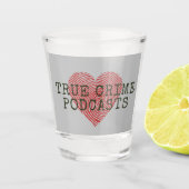 Verre A Shot Vrai crime Podcast Lover (Devant)