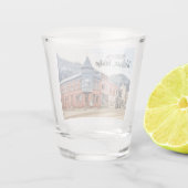 Verre A Shot Wallace historique Idaho (Dos)