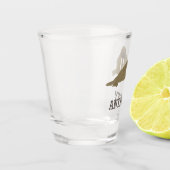 Verre A Shot Walrus Graphic Style réaliste Illustration (Gauche)