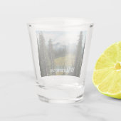 Verre A Shot Washington Pittoresque Mount Rainier Paysage photo (Dos)