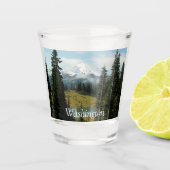 Verre A Shot Washington Pittoresque Mount Rainier Paysage photo (Devant)