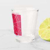 Verre A Shot Web rose (Droite)