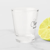 Verre A Shot Wedding Shot Glass (Gauche)