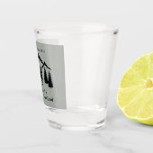 Verre A Shot Week-end de chasse au buck en gris rustique pour c (Droite)