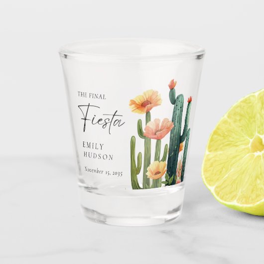 Verre A Shot Week-end Fiesta Bachelorette (Devant)