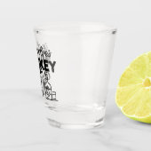 Verre A Shot whisky amusant mot art boire (Droite)