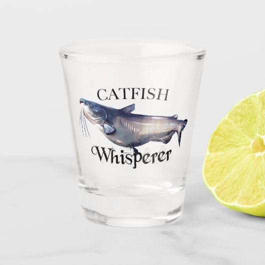 Verre A Shot Whisperer de poisson (Devant)