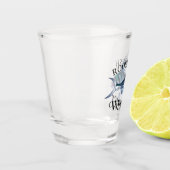 Verre A Shot Whisperer de rôti de poisson clair (Gauche)