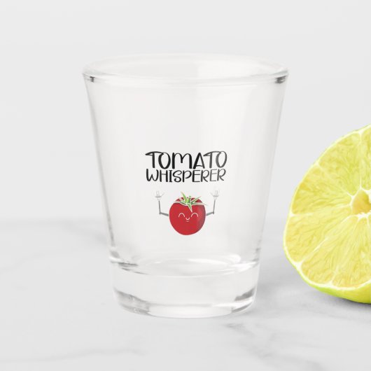 Verre A Shot Whisperer tomate (Devant)