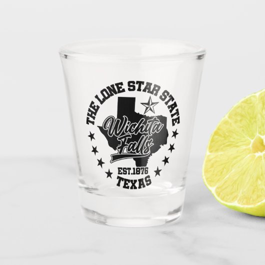 Verre A Shot Wichita Falls, Texas (Devant)