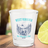 Verre A Shot Wild and Scenic West Virginia State Pride
