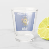 VERRE A SHOT WISCONSIN (Dos)