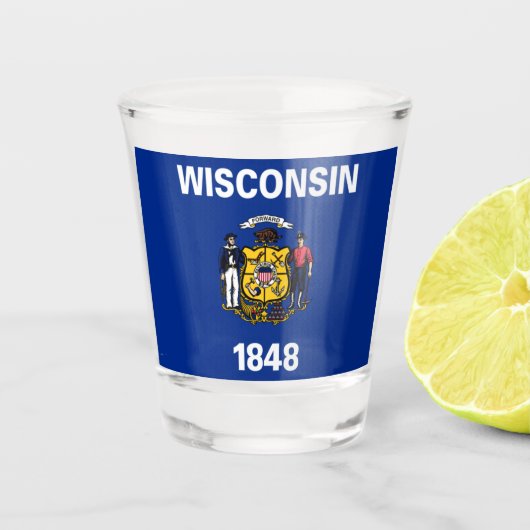 VERRE A SHOT WISCONSIN (Devant)