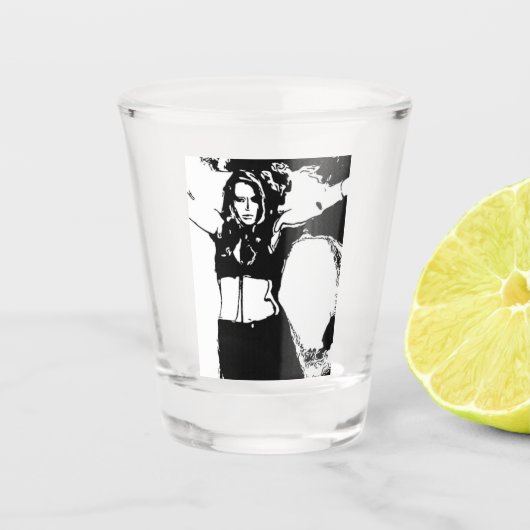 Verre A Shot Witchy Woman (Devant)