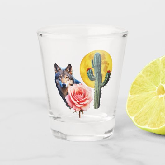 Verre A Shot Wolf14 : (Devant)