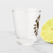 Verre A Shot Wyoming, État Cowboy (Gauche)