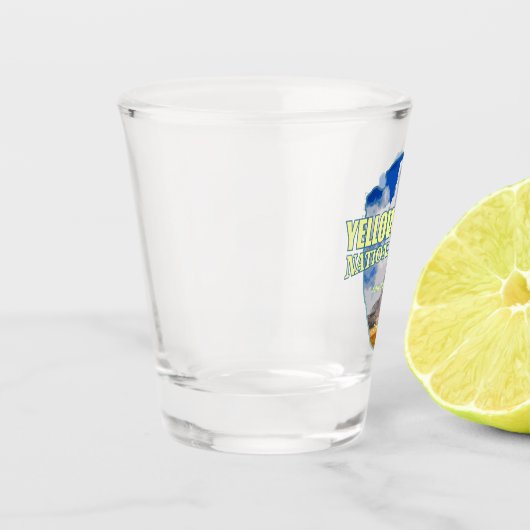 Verre A Shot Yellowstone (flèche) (Gauche)