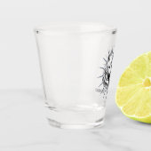 Verre A Shot Yin Yang Wolves. (Gauche)