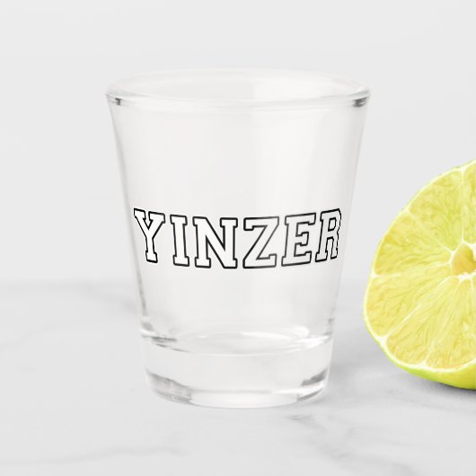 Verre A Shot Yinzer (Devant)