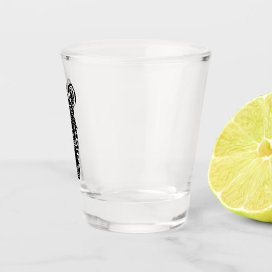 Verre A Shot Zebra Head (Droite)