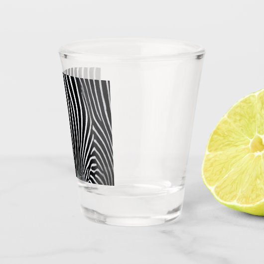 Verre A Shot Zebra Skin (Droite)