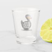 Verre A Shot Zéro Canard Donné - Design de canard drôle et cool (Dos)