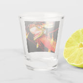 Verre A Shot Zhulong dragon de feu (Dos)
