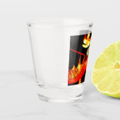 Verre A Shot Zhulong dragon de feu (Gauche)