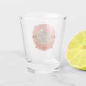 Verre A Shot Zion National Park Bighorn Mouton Retro Compas (Dos)