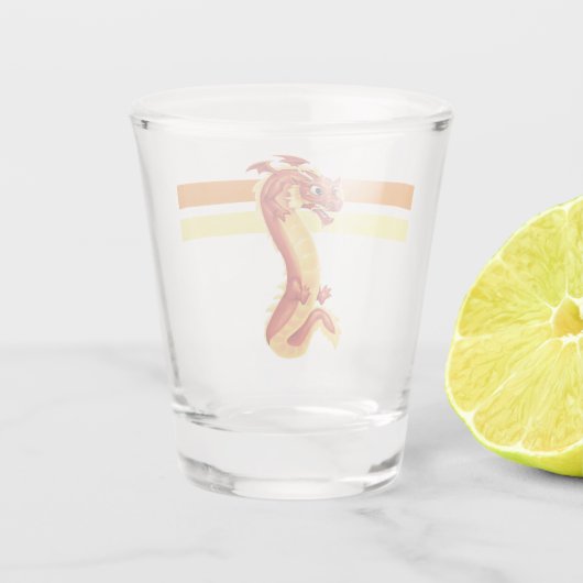 Verre A Shot Zippy Dragon (Dos)
