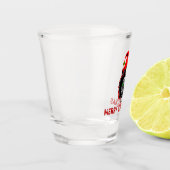 Verre A Shot Zombi Elf de Joyeux Noël (Gauche)