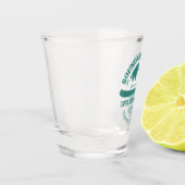 Verre A Shot Zone de canot des eaux limitrophes (Gauche)