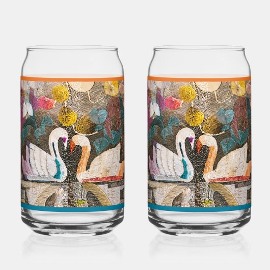 Verre à soda Cygne (Recto)