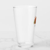 Verre à Thanksgiving drôle de dinde (Droite)