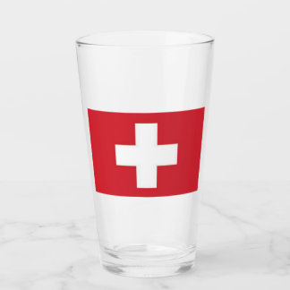 Verre à Tumbler Drapeau Suisse 16 onces