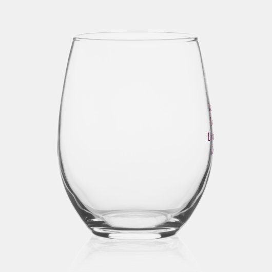 Verre à vin (Droite)
