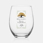 Verre à vin Beacon Hill (Recto)