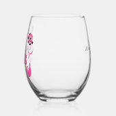 Verre à vin de la Dernière balade de la mariée (Gauche)