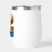 Verre à vin sans pied. (Gauche)