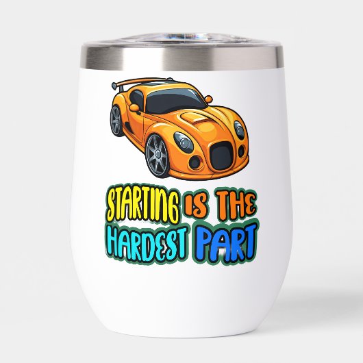 Verre à vin sans pied. (Avant)