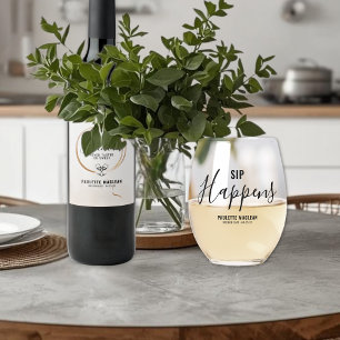 VERRE À VIN SANS PIED 