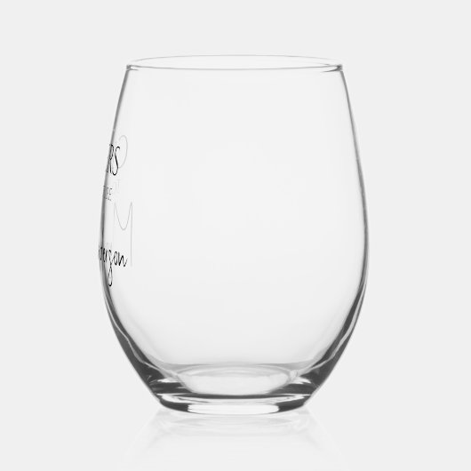 Verre À Vin Sans Pied À la future Mme Custom (Gauche)