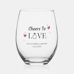 Verre À Vin Sans Pied À l'amour, enterrement de vie de jeune fille / ent